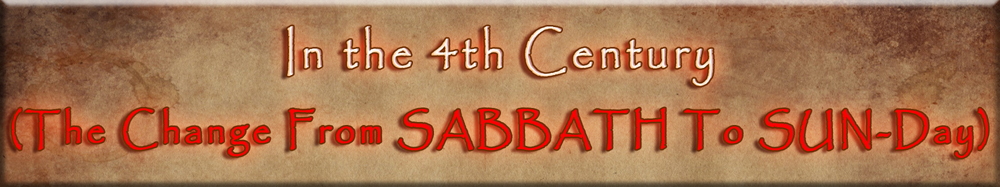 Historical Quotes For The Sabbath The Change