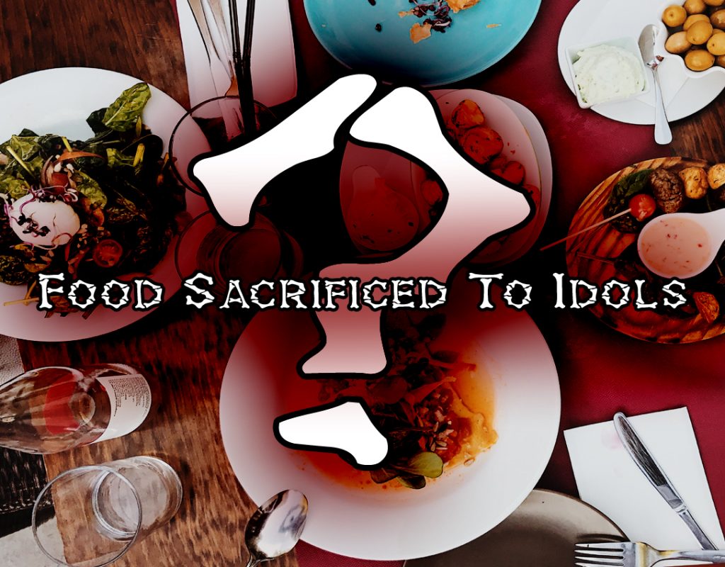 meat and idols sacrifice